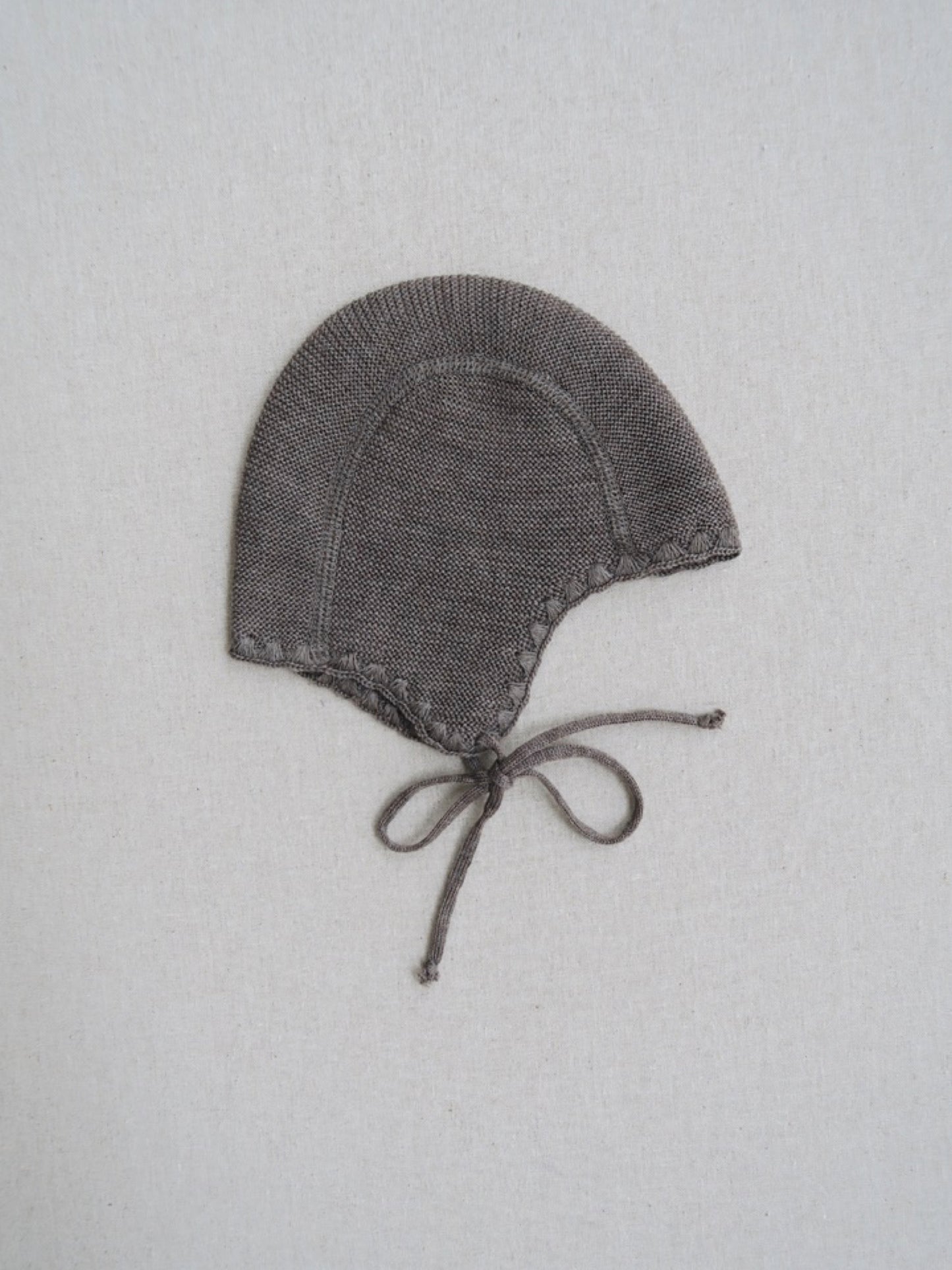 Selana - Wool Helmet - Chocolate