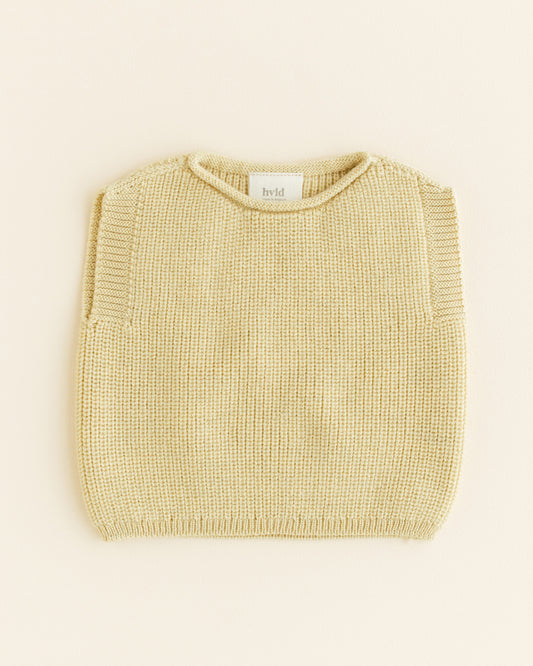 Hvid - Harvey vest - Light yellow