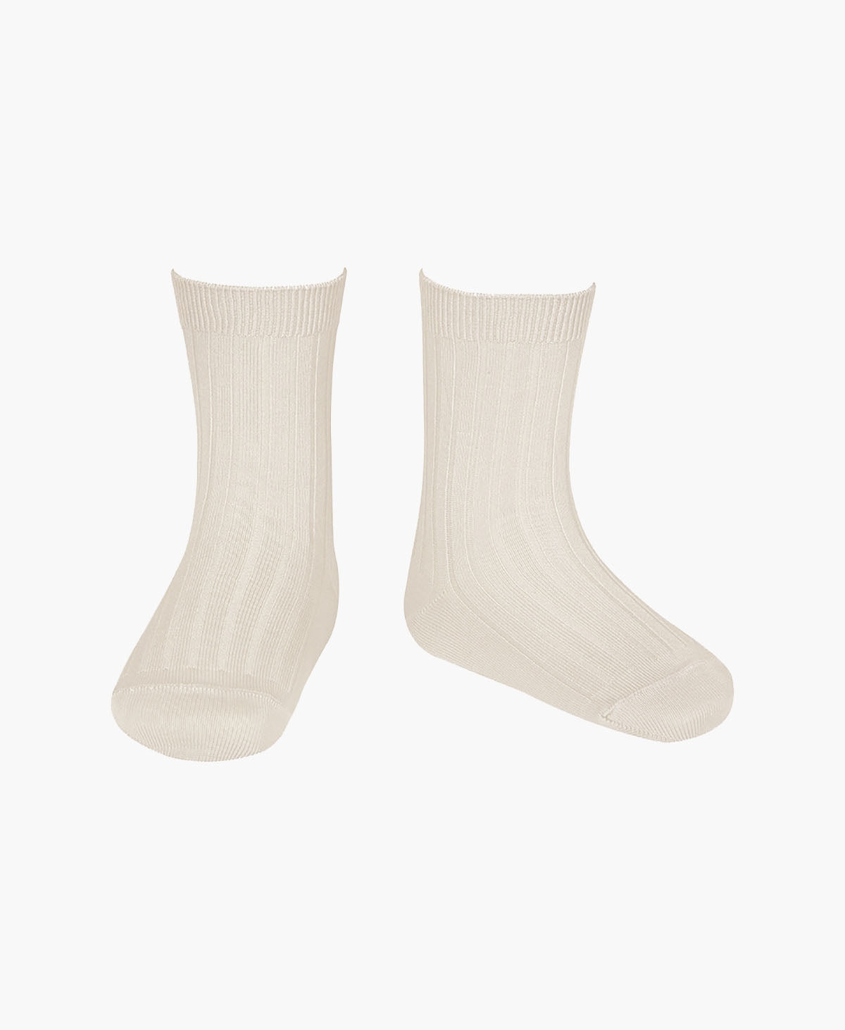 Cóndor - Cotton rib socks - 304 / Linen