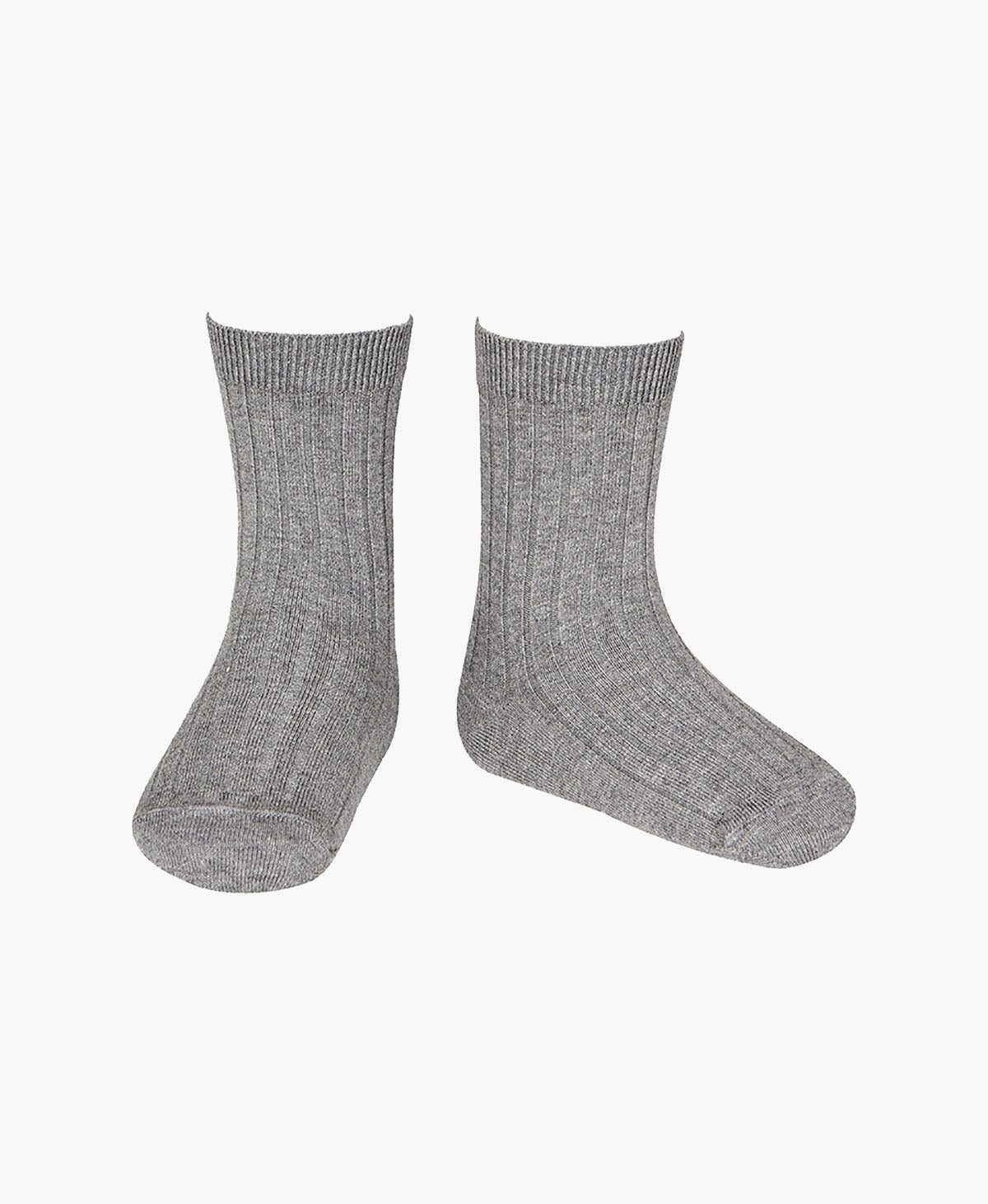Cóndor - Cotton rib socks - 230 / Dark Grey