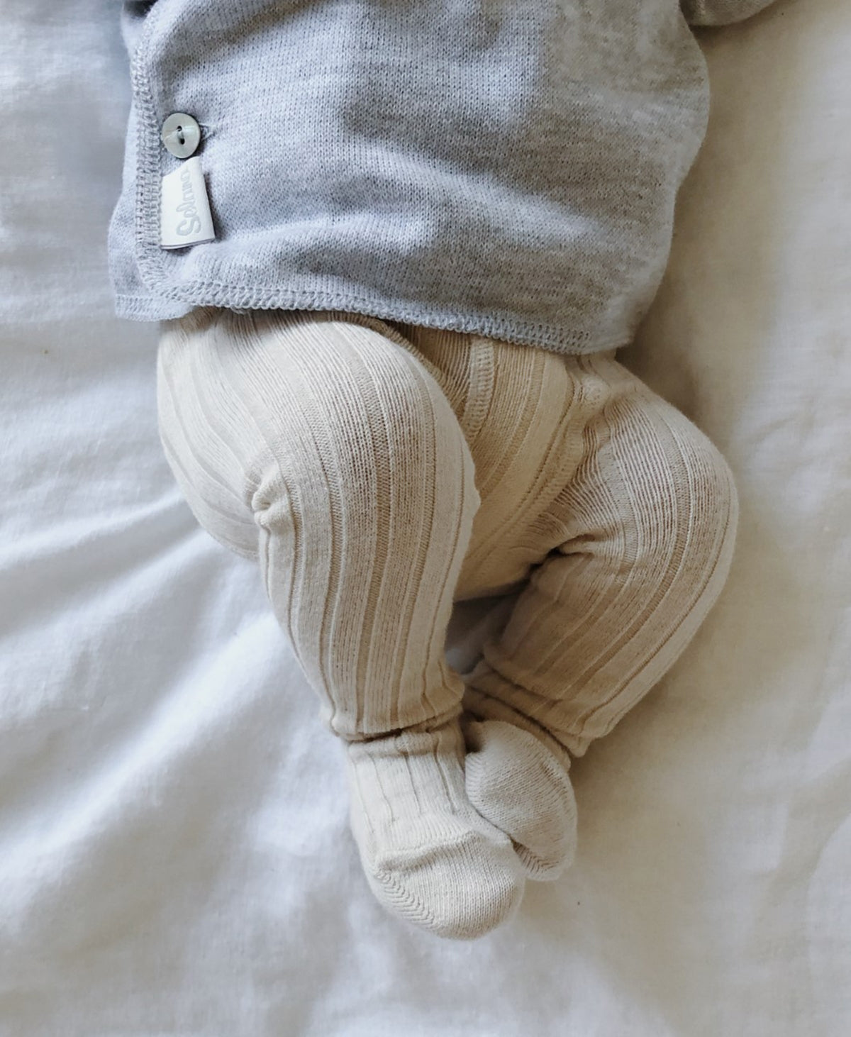 Cóndor - Cotton rib tights - 304 / Linen