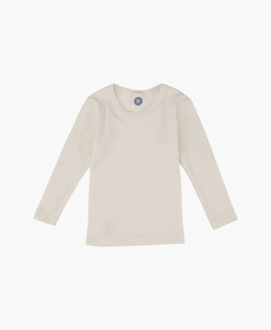 Cosilana - Langærmet bluse - Natur