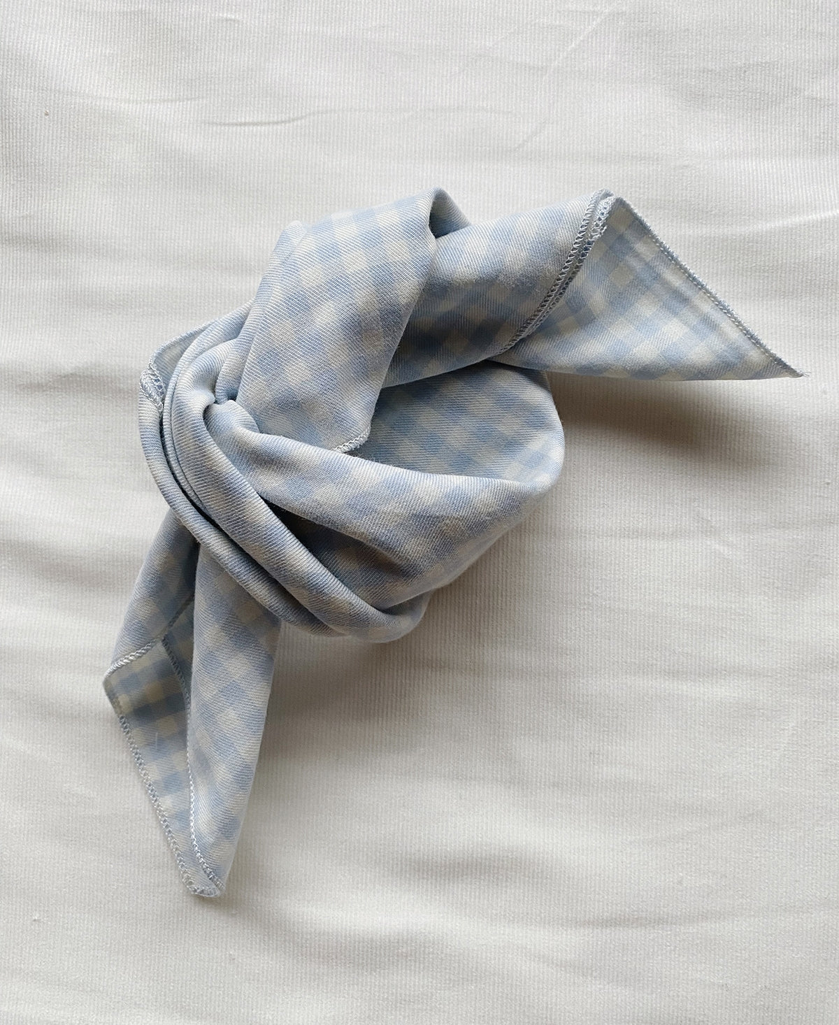 Lalaby - Eddie scarf - Blue gingham