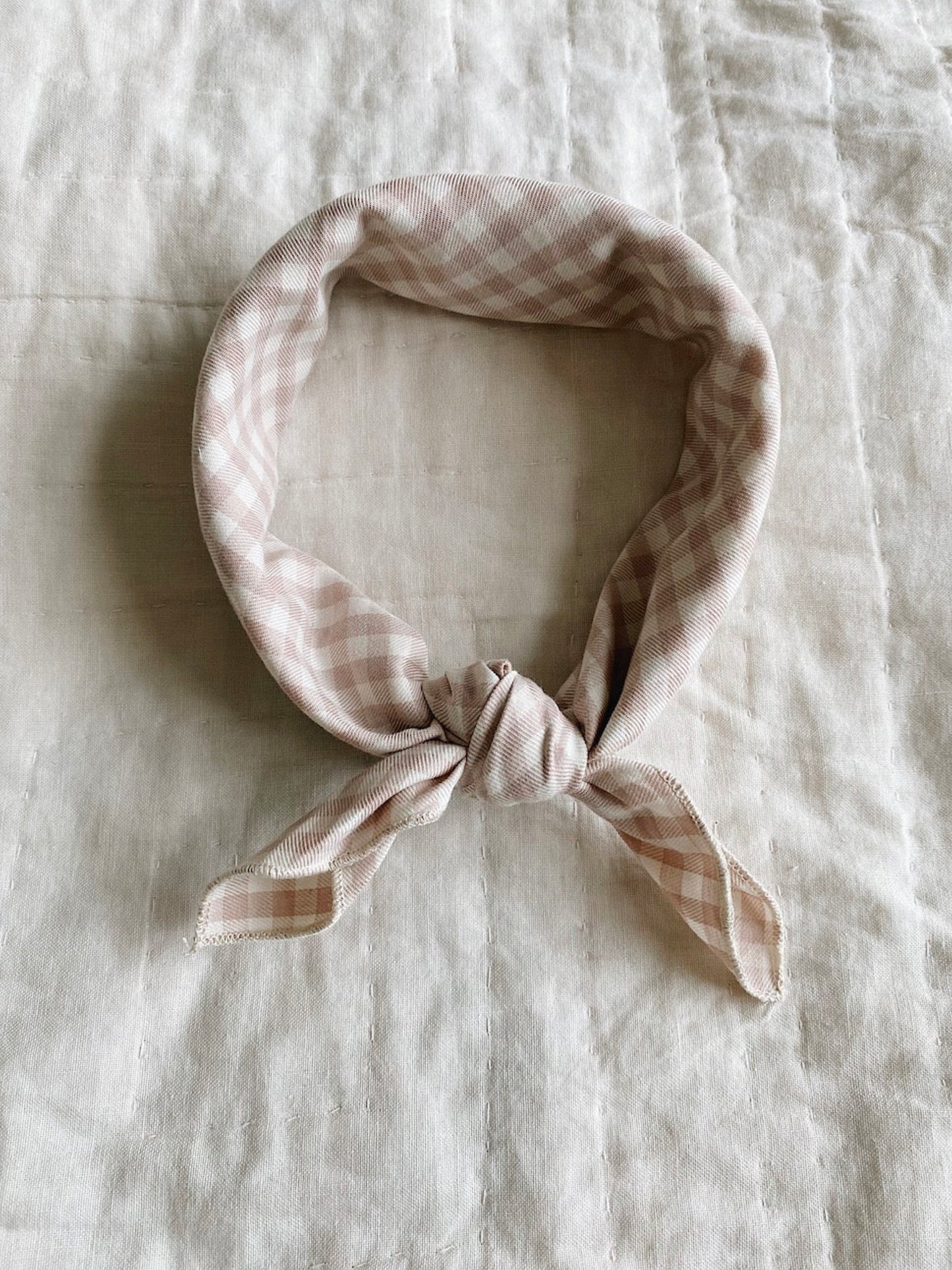 Lalaby Eddie scarf - Beige gingham