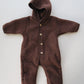 Engel - Uld fleece dragt - Cinnamon Mélange