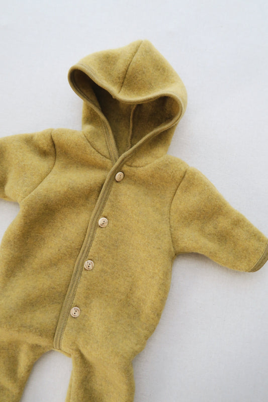 Engel - Uld fleece dragt - Saffran