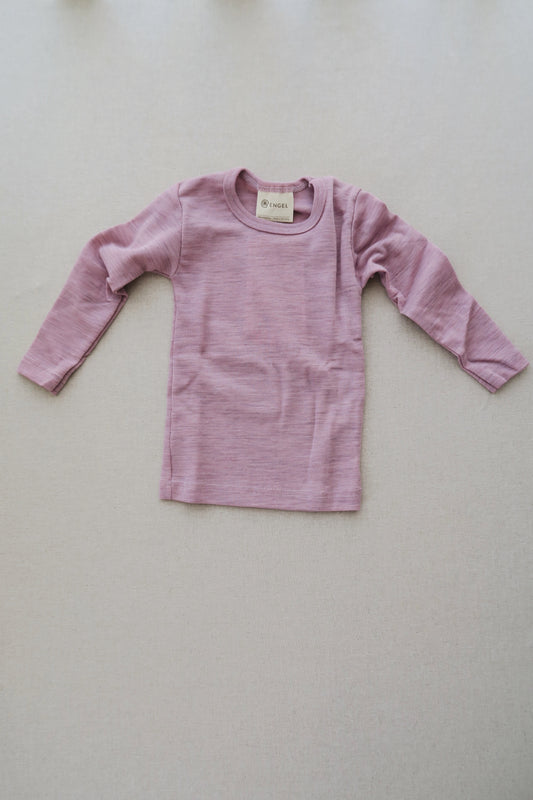 Engel - Uld/silke bluse - Rosewood