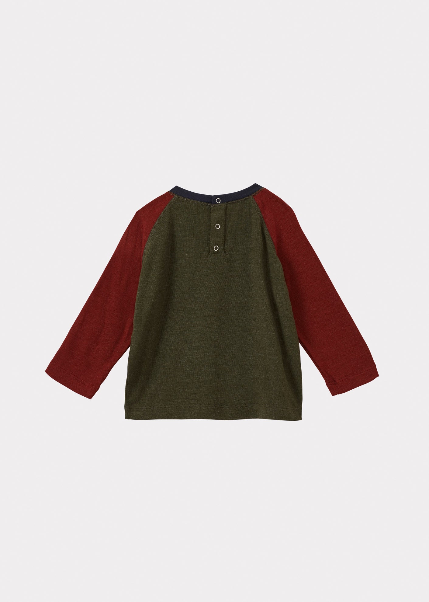 Caramel - Axel t-shirt - Khaki/Red/Navy