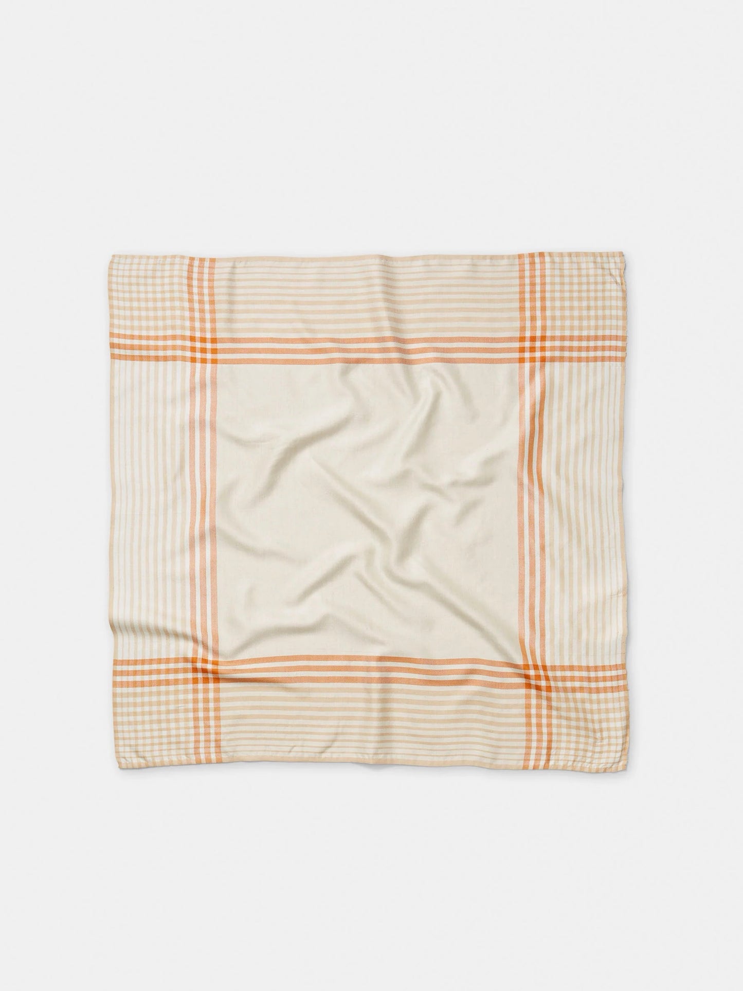 Aiayu - Electra silk scarf - Mix burnt orange