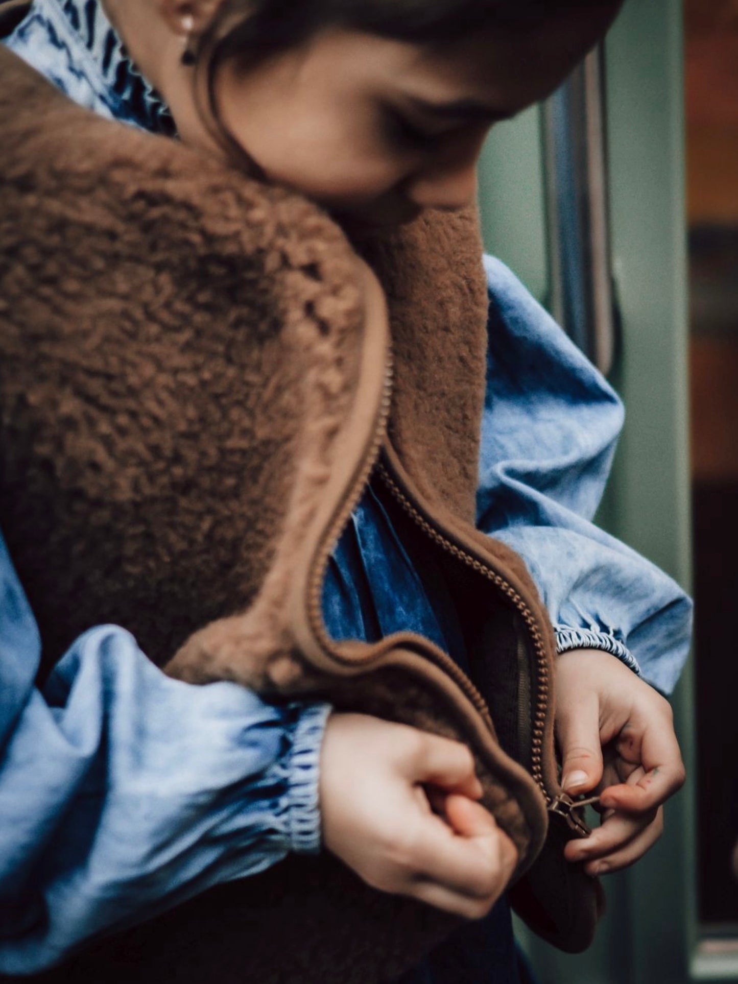 Alwero - Vest - Teddy Brown