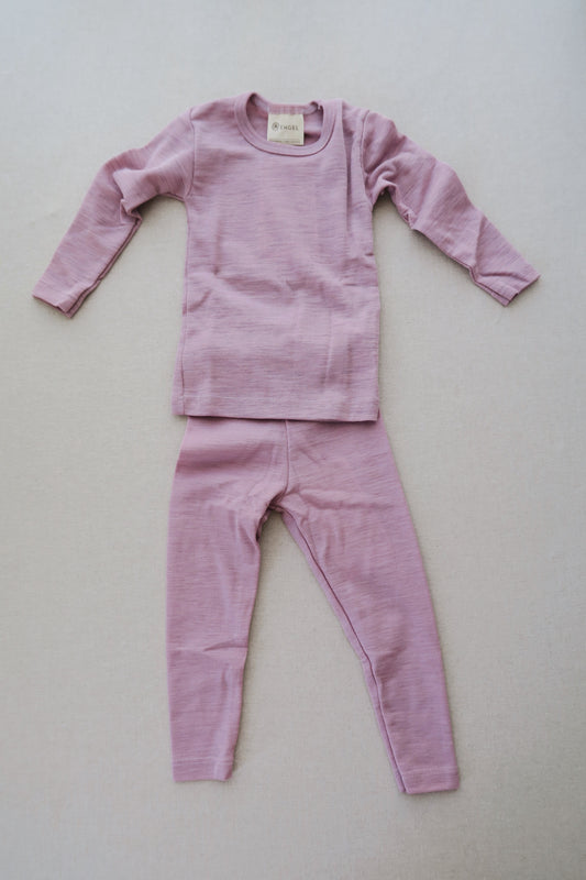Engel - Uld/silke bluse - Rosewood