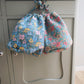 Bon Dep - Round Pouch - Liberty Meadow Song Peach