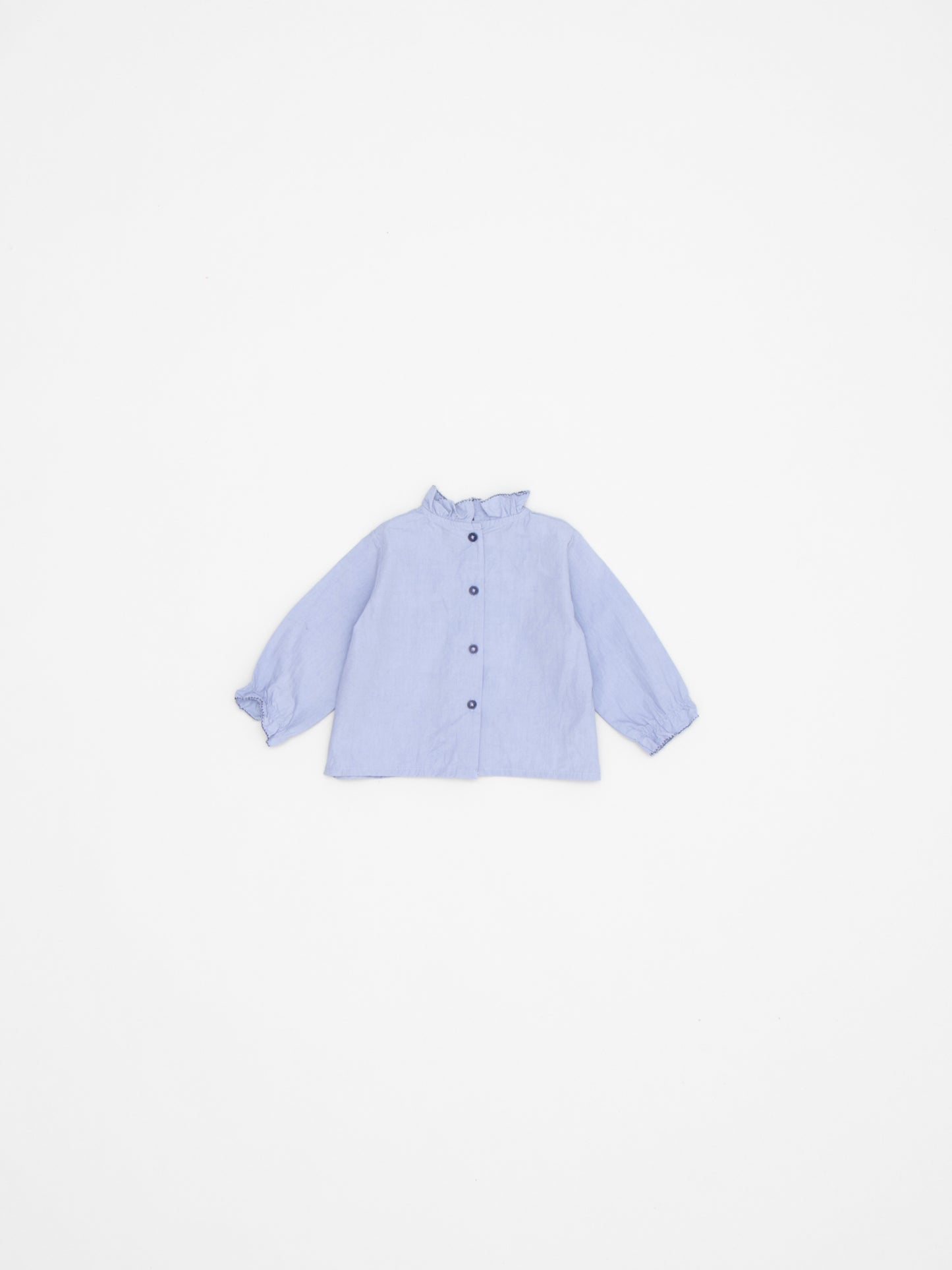 Caramel - Amicia Baby blouse - Slate Blue