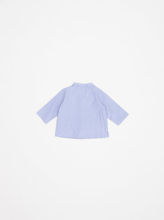 Caramel - Piper Baby shirt - Slate Blue