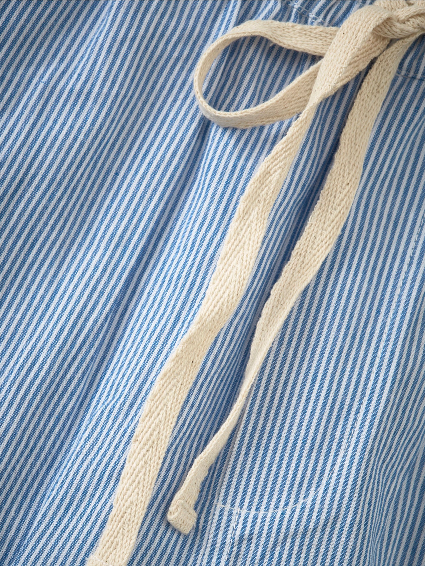 Caramel - Caper Trousers - Blue/white stripe