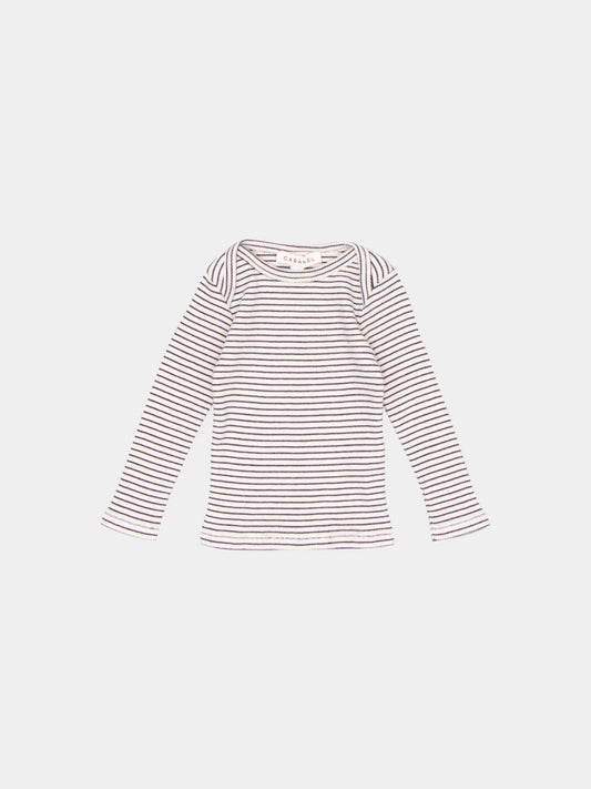 Caramel - Kishon T-shirt - Navy/Cream stripe