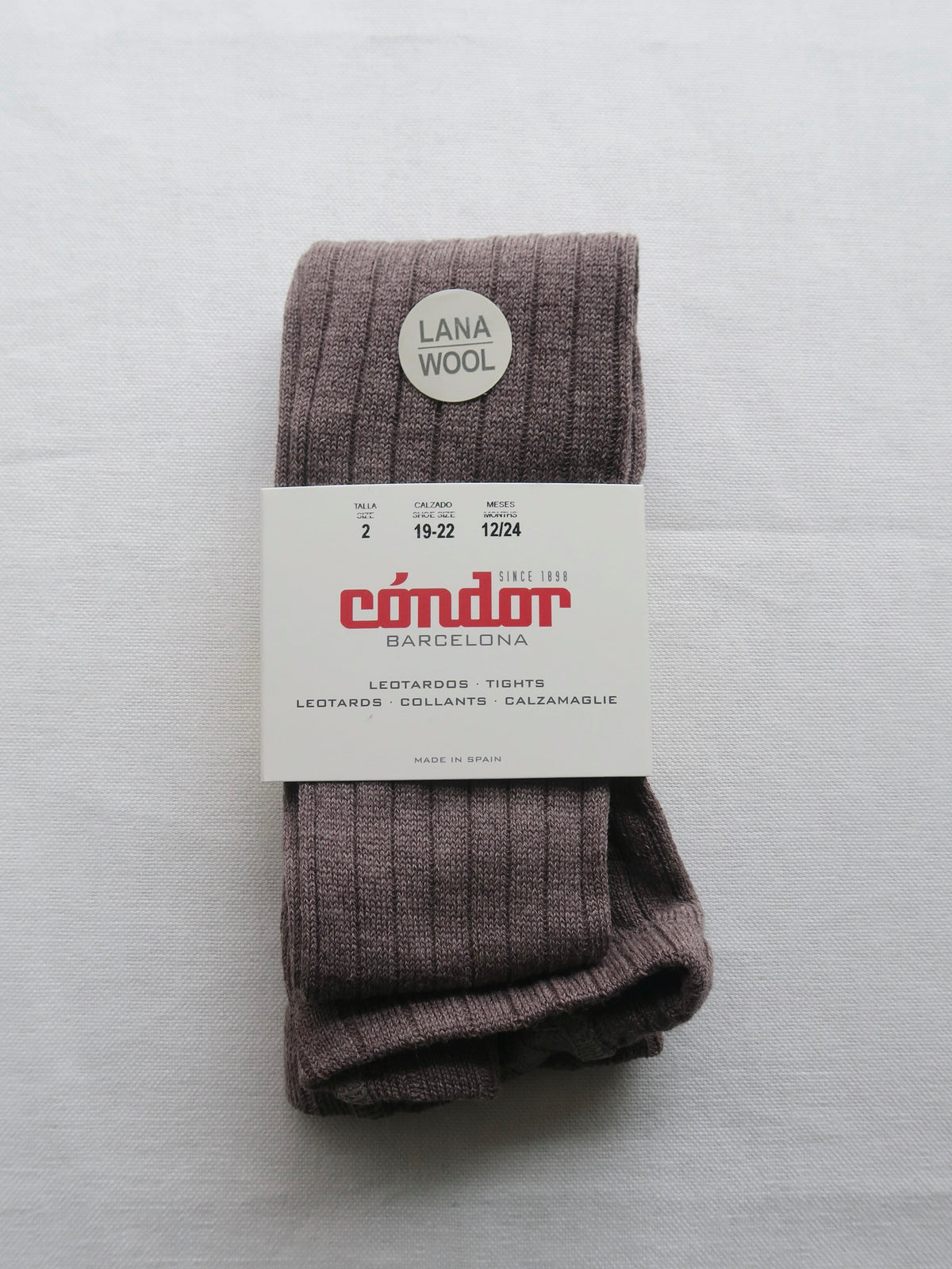 Cóndor - Cotton rib tights - 704 / Jade