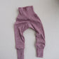 Cosilana - Bomuld/uld/silke baby bukser - Burgundy