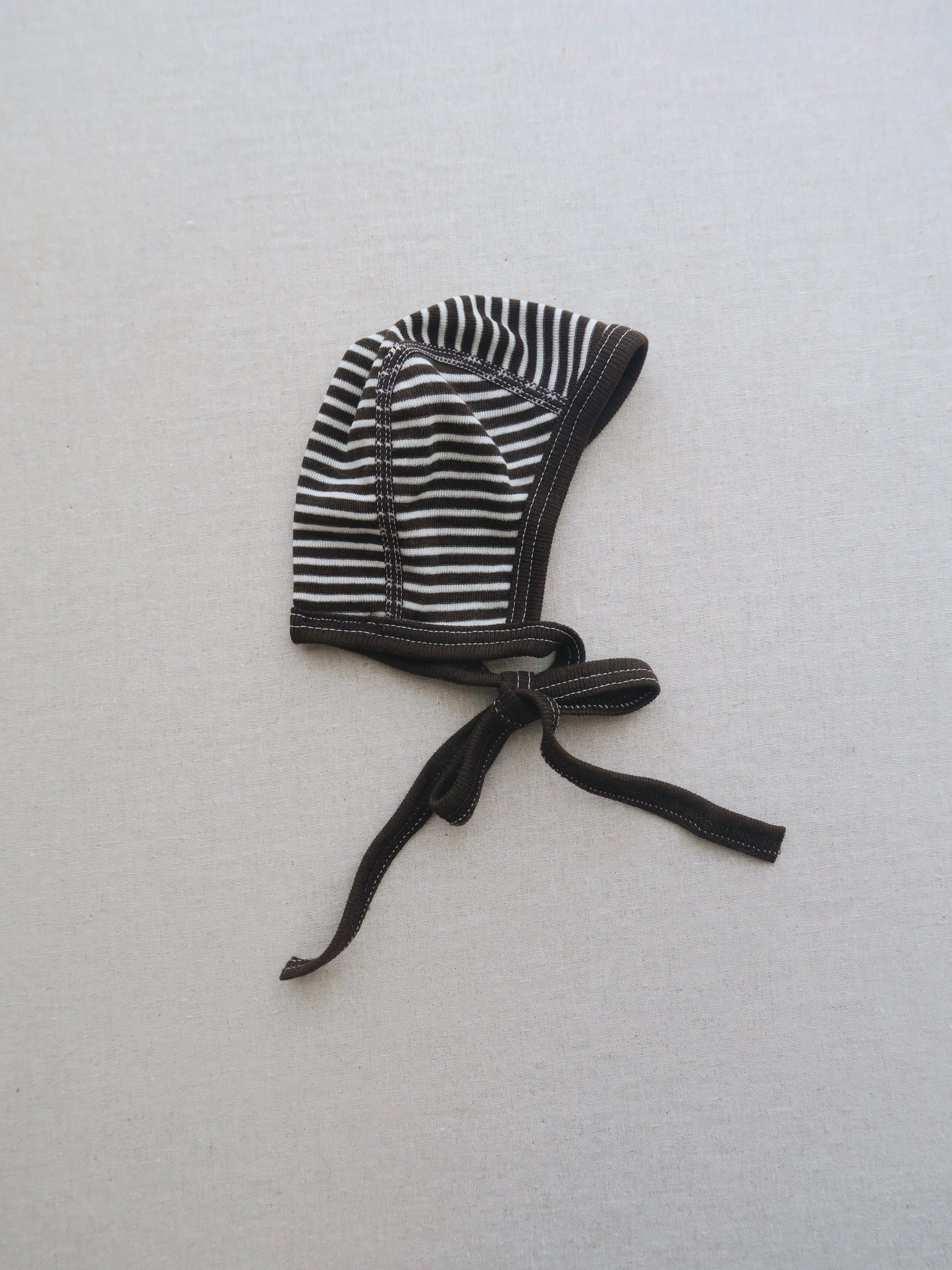 Cosilana - Wool/silk helmet - Brown/nature