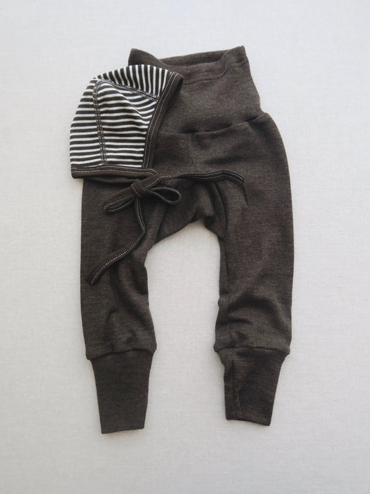 Cosilana - Uld/silke baby bukser - Brun