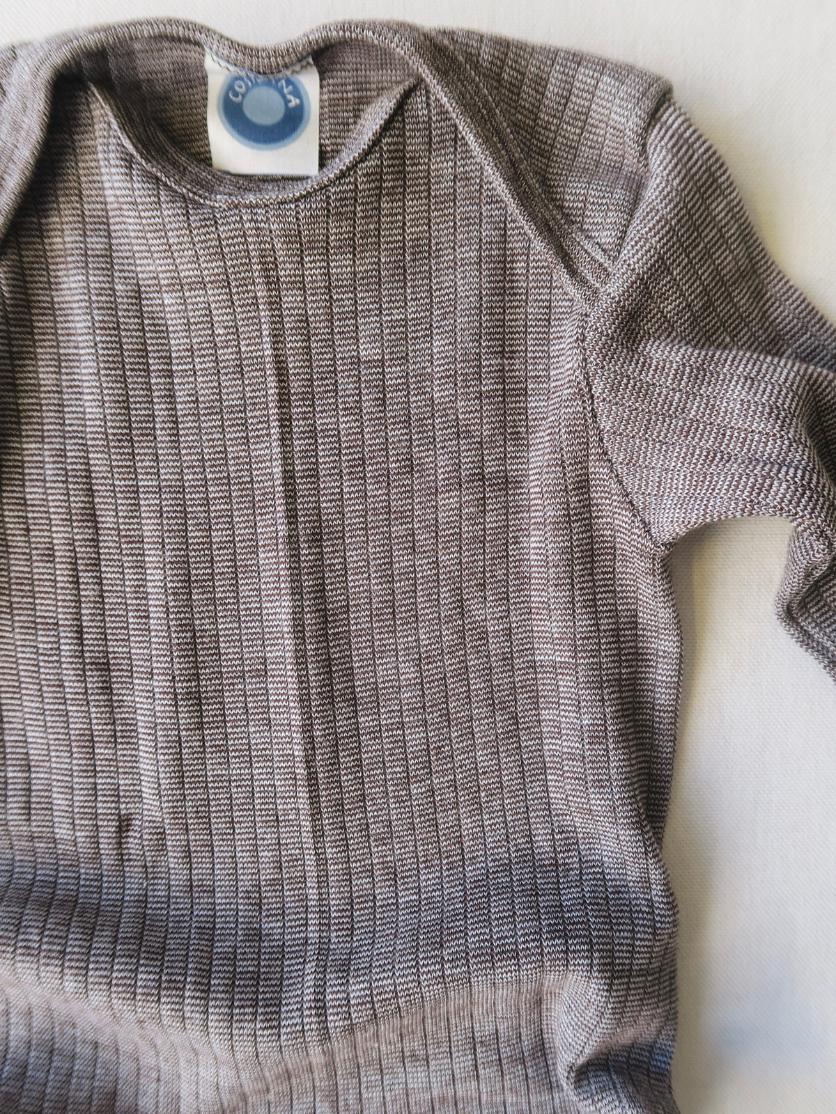 Cosilana - Bomuld/uld/silke body - Brun