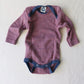 Cosilana - Uld/silke body - Navy/rød/natur