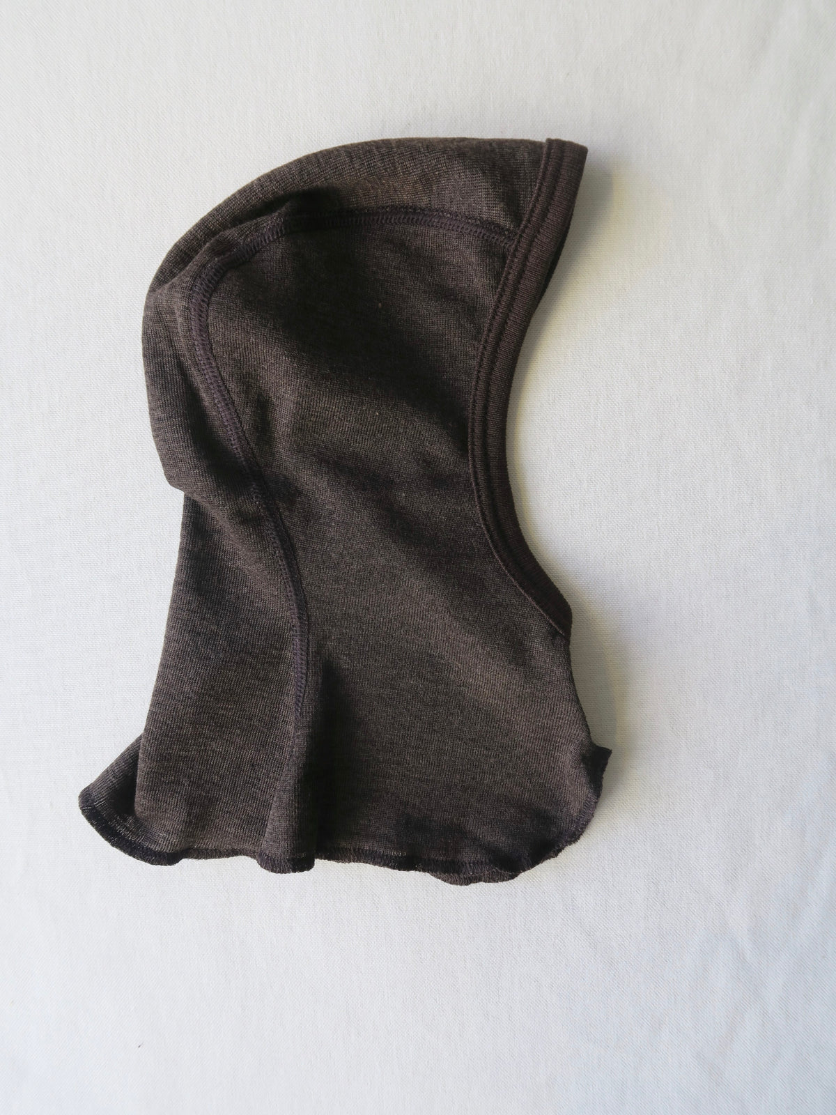 Cosilana - Uld/silke balaclava - Brun