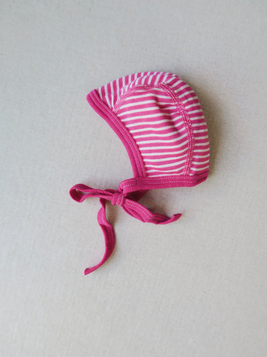 Cosilana - Wool/silk helmet - Pink/natur