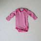 Cosilana - Uld/silke body - Pink/natur