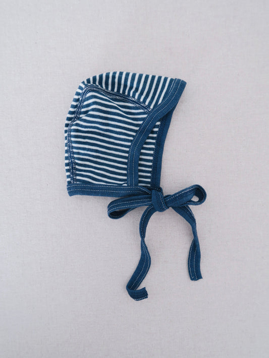 Cosilana - Uld/silke kyse - Navy/natur