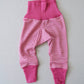 Cosilana - Uld/silke baby bukser - Pink/natur