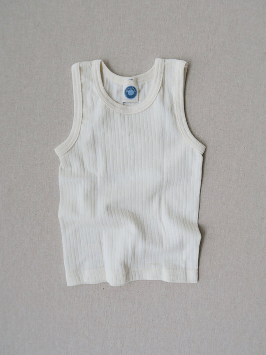 Cosilana - Undershirt - Off-white & Grey Melange