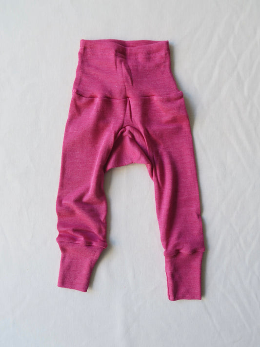 Cosilana - Uld/silke baby bukser - Pink