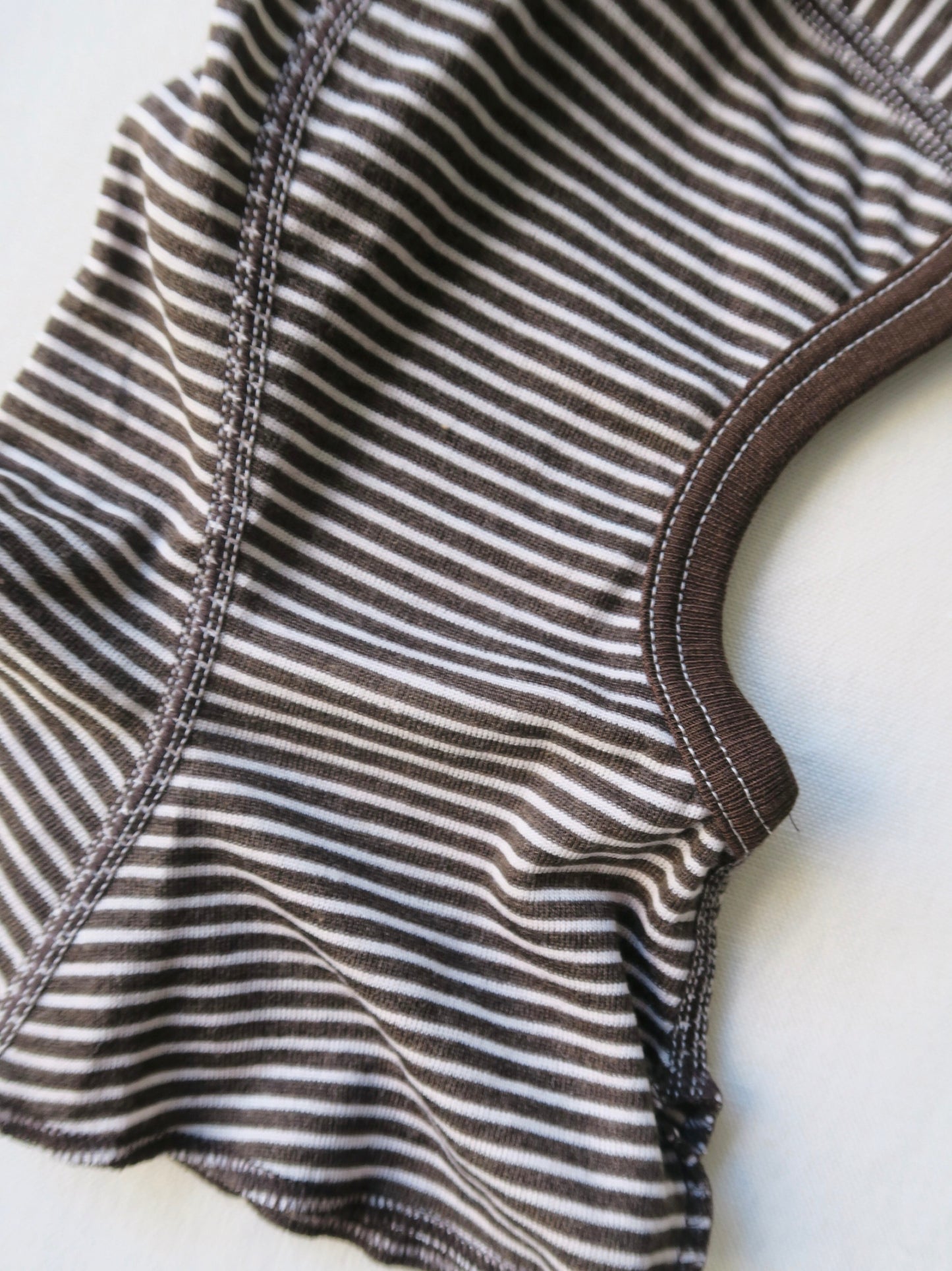 Cosilana - Wool/silk balaclava - Brown/natur