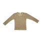 Cosilana - Wool/silk blouse - Green/plum/nature