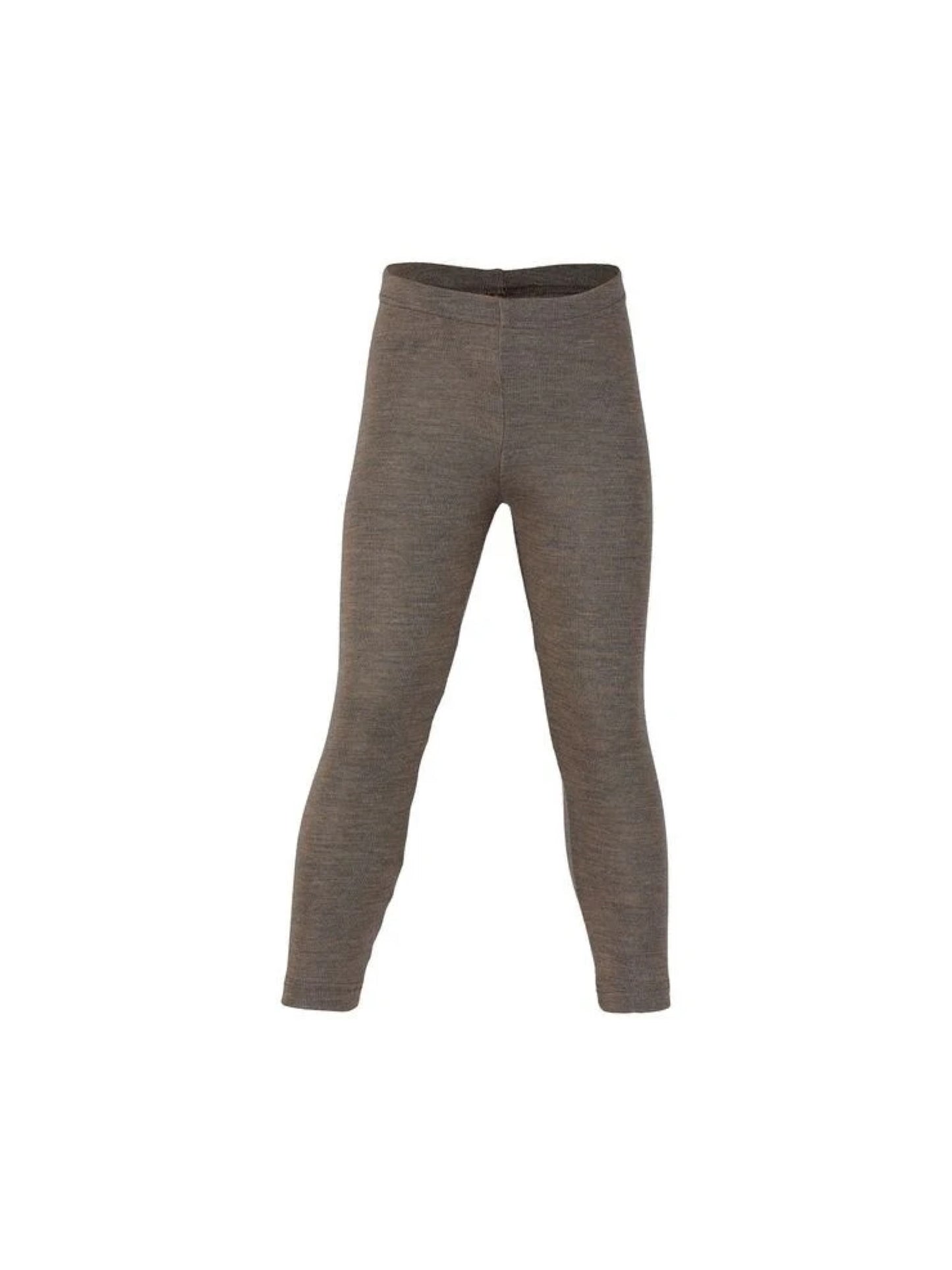 Engel - Wool/silk childrens leggings - Walnut