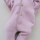 Engel - Uld fleece dragt - Rosewood Mélange
