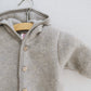 Engel - Uld fleece dragt - Walnut Mélange