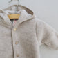 Engel - Uld fleece dragt - Sand Mélange
