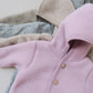 Engel - Uld fleece dragt - Walnut Mélange