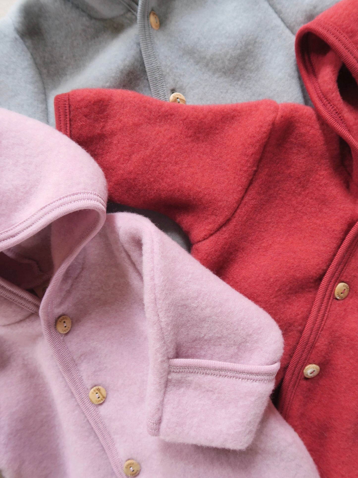 Engel - Uld fleece dragt - Jasper Mélange