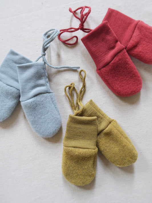 Engel - Uld fleece vanter - Mountain Mélange