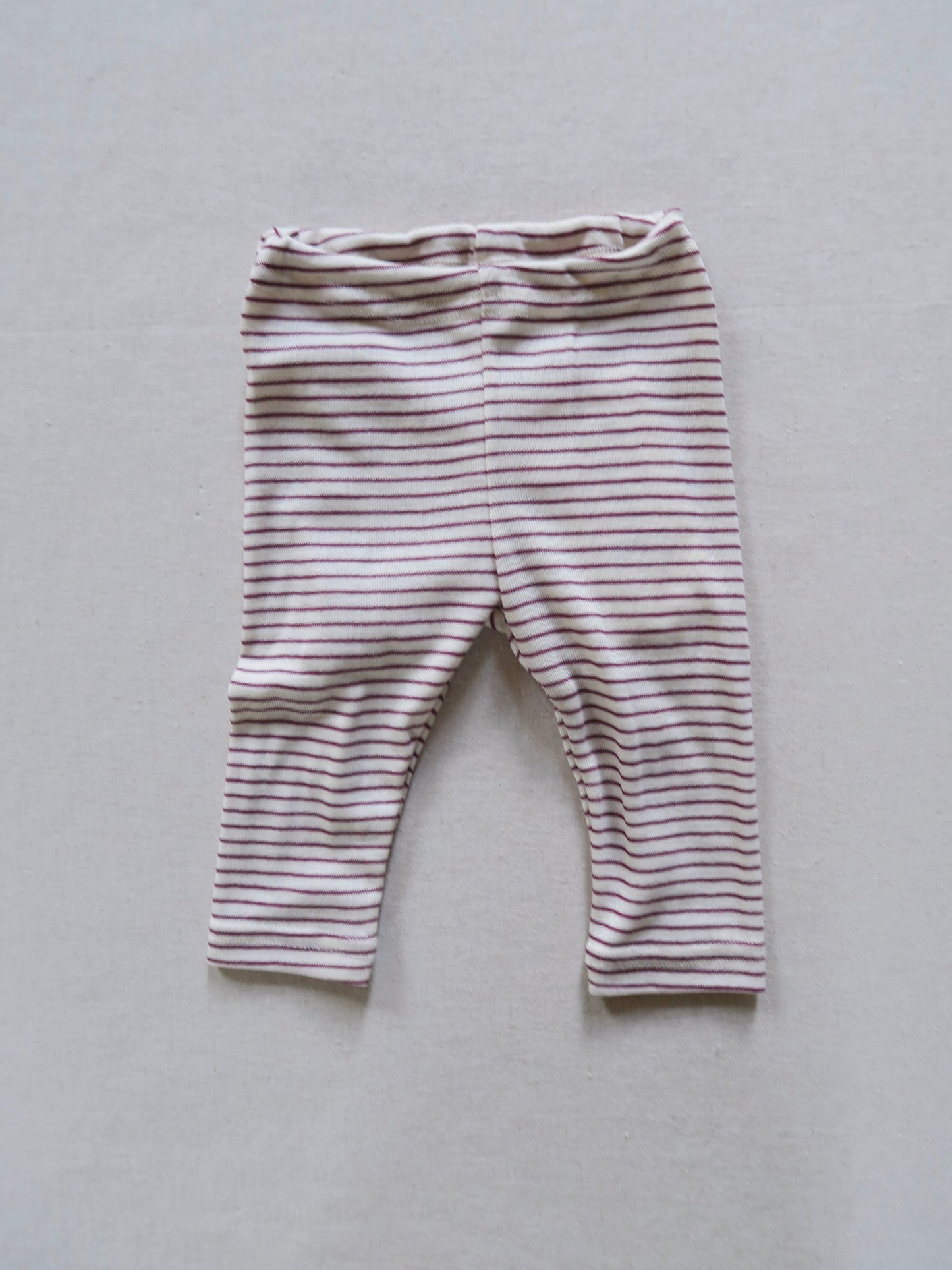 Engel - Wool/silk leggings - Natural/Orchid
