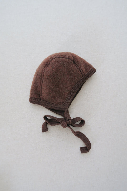 Engel - Uld fleece kyse - Zimt