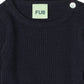 FUB - Rib blouse - Dark navy
