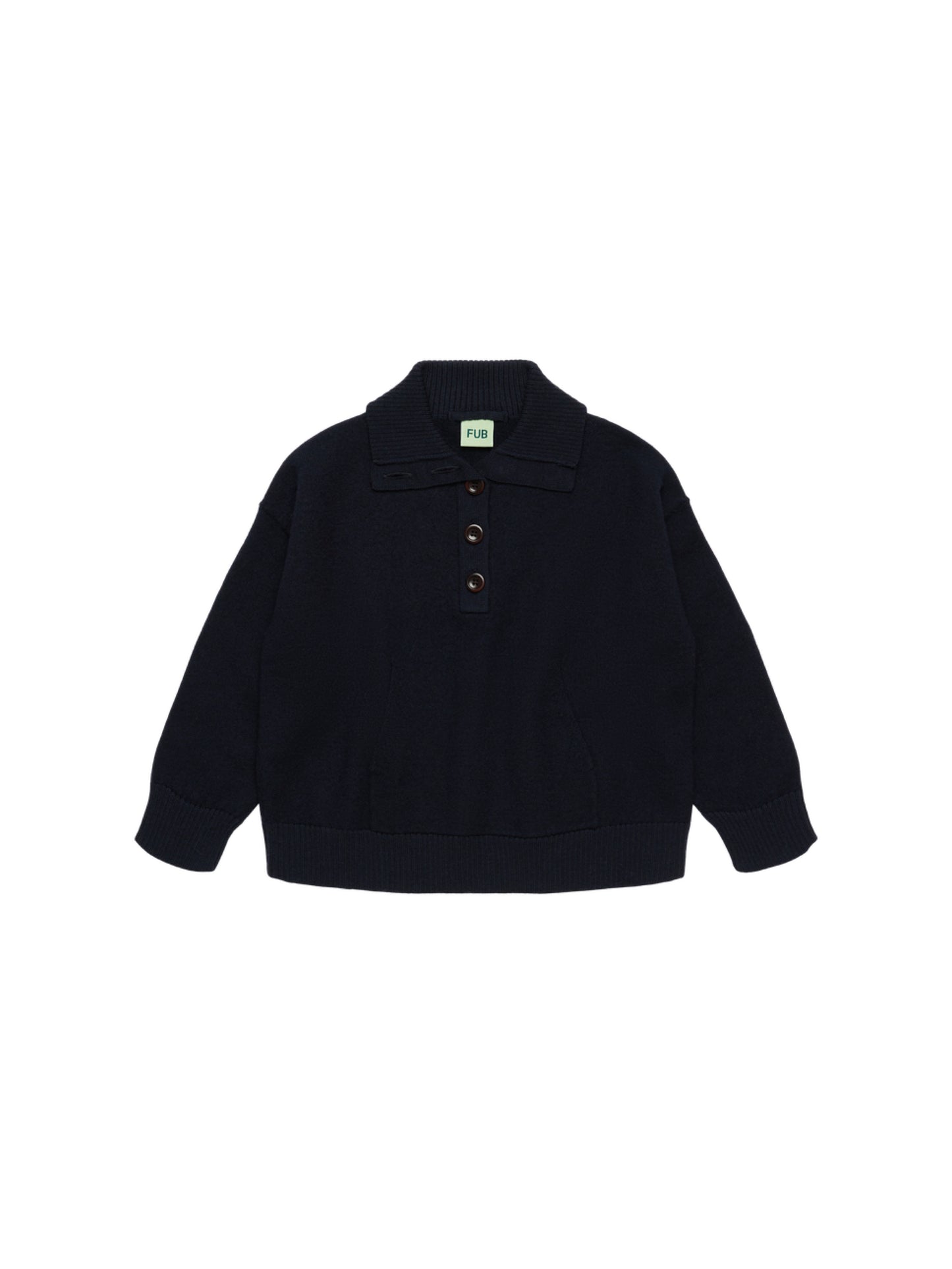 FUB - Felted anorak - Dark Navy