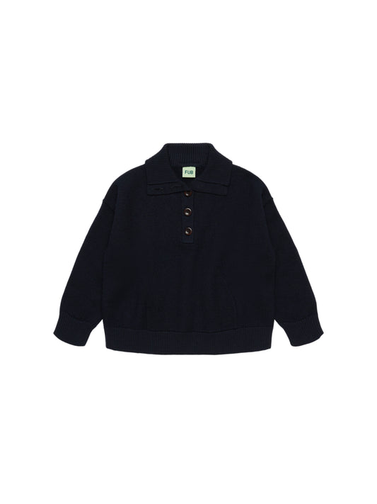 FUB - Felted anorak - Dark Navy