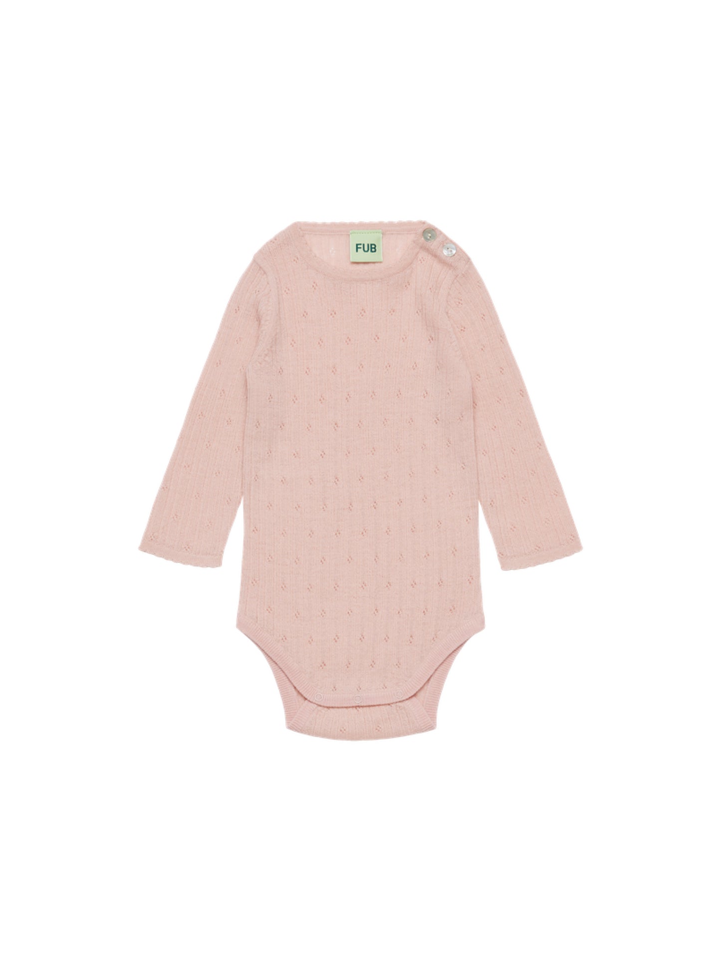 FUB - Pointelle body - Pale Rose