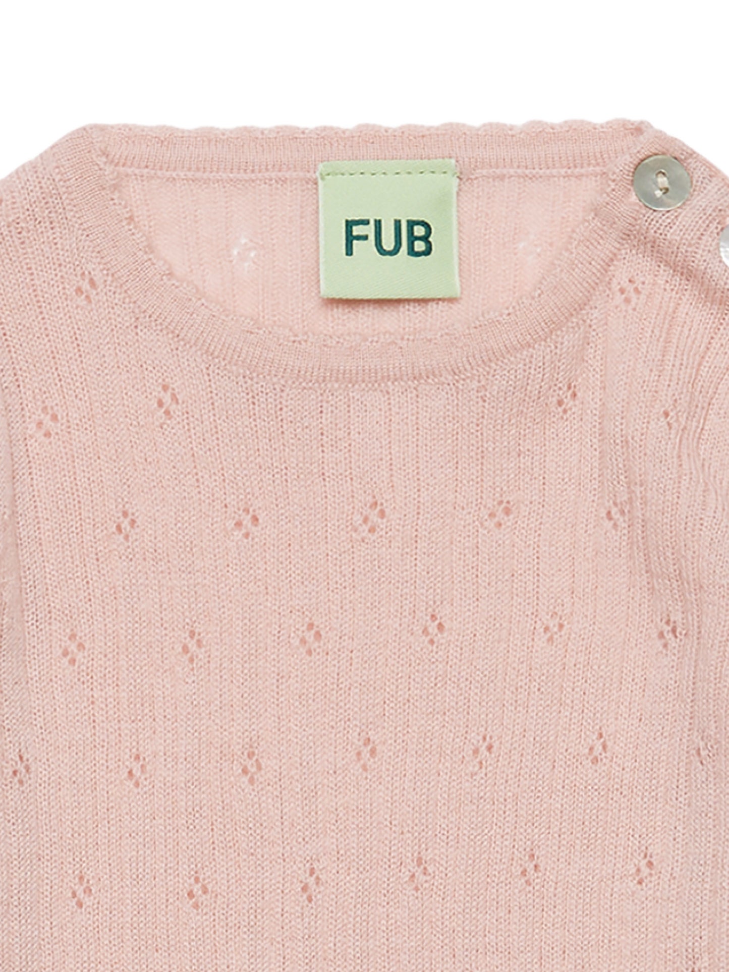 FUB - Pointelle body - Pale Rose