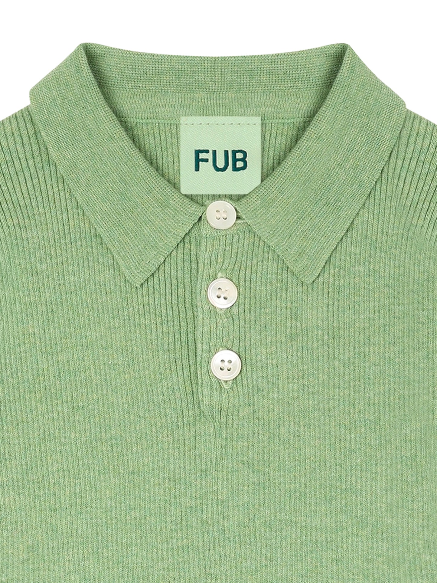FUB - Polo - Apple melange